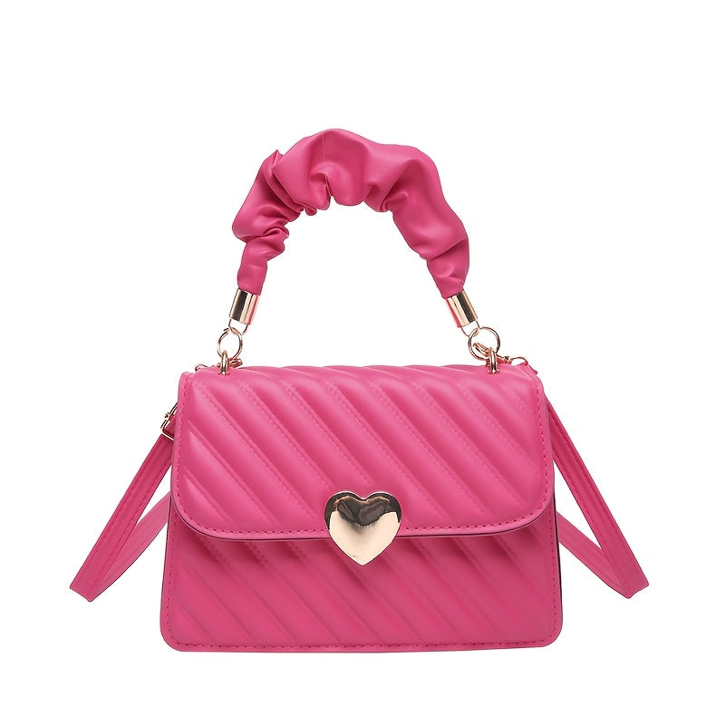 Heart Embossed Jelly Bag