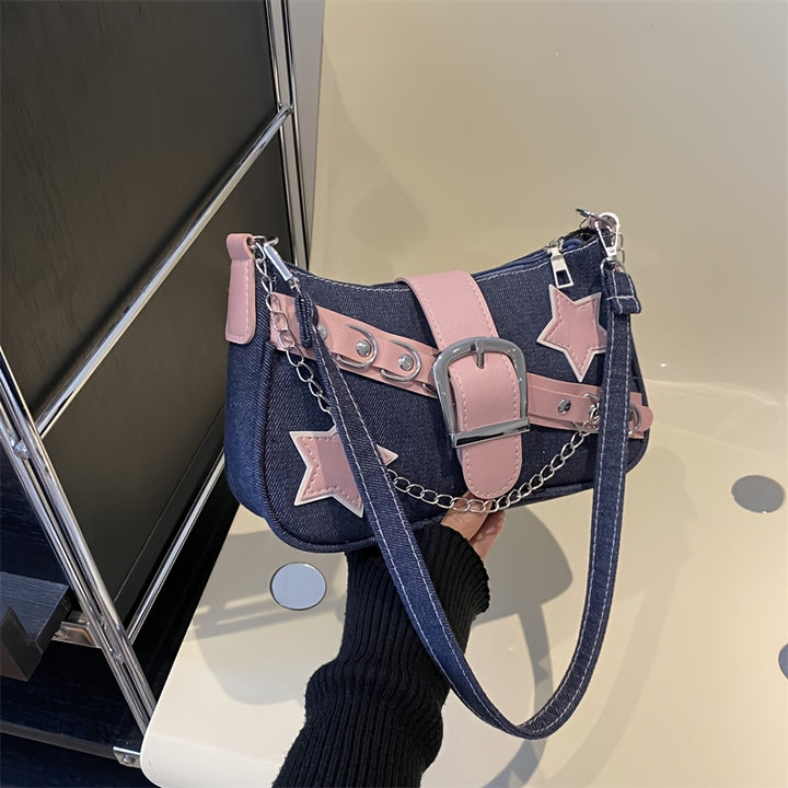 Stella Star Nylon Shoulder Bag – Sweet & Versatile