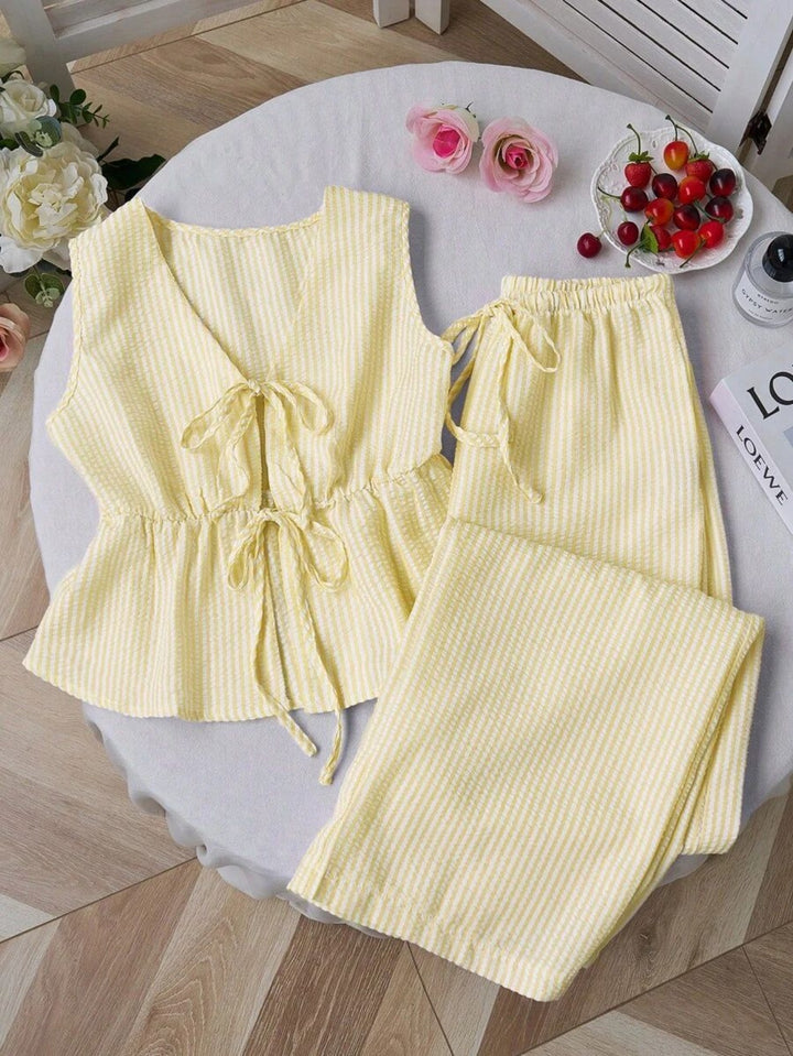 The Elegant Crew Neck Set