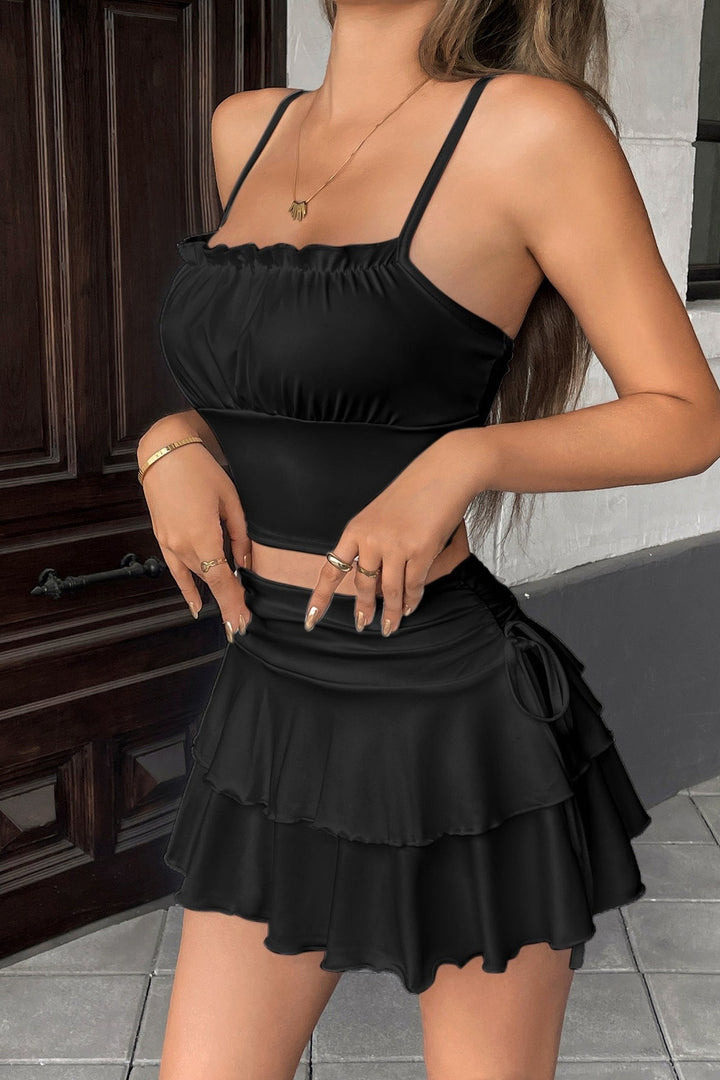 The Sofia Pleated Mini Skirt — The Mediterranean Essential
