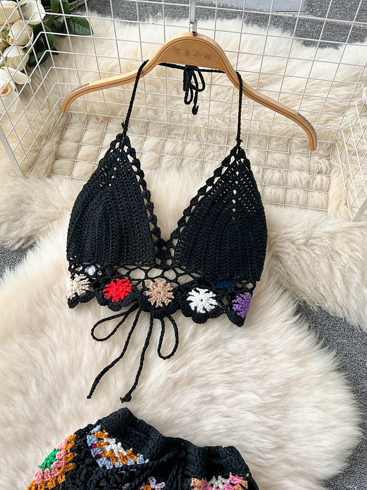 The Halter Bandeau & Skirt Set