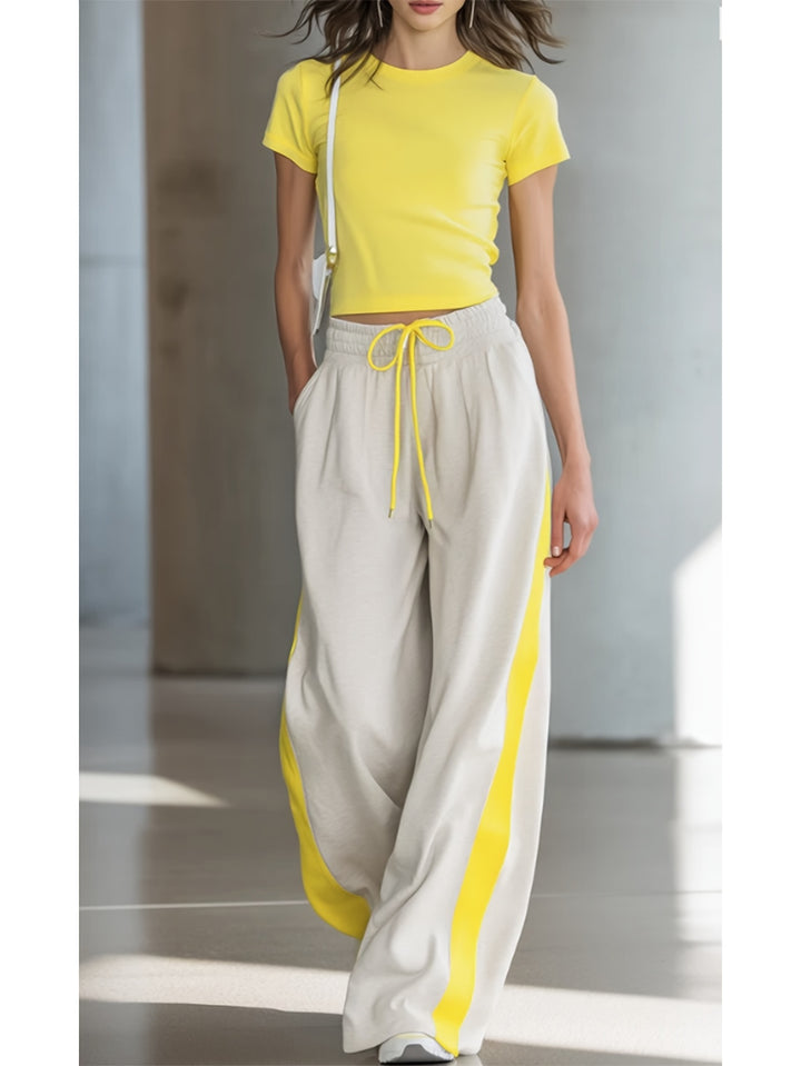 The Cropped Two-Piece Set