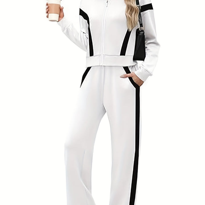 The Mara Stripe Lounge Set