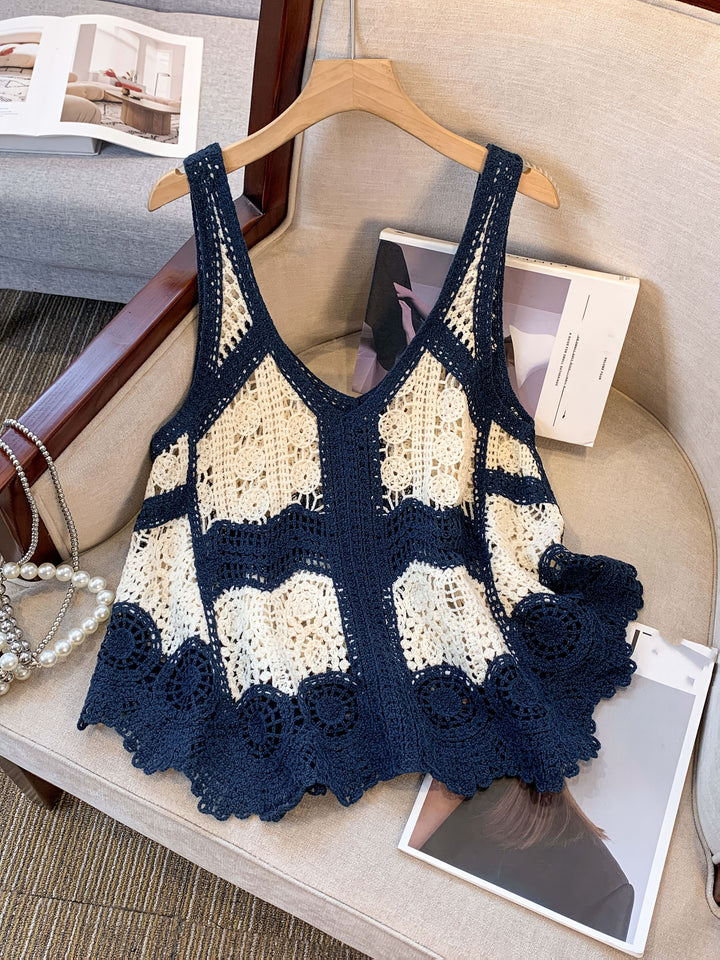 The Boho Floral Cut-Out Camisole
