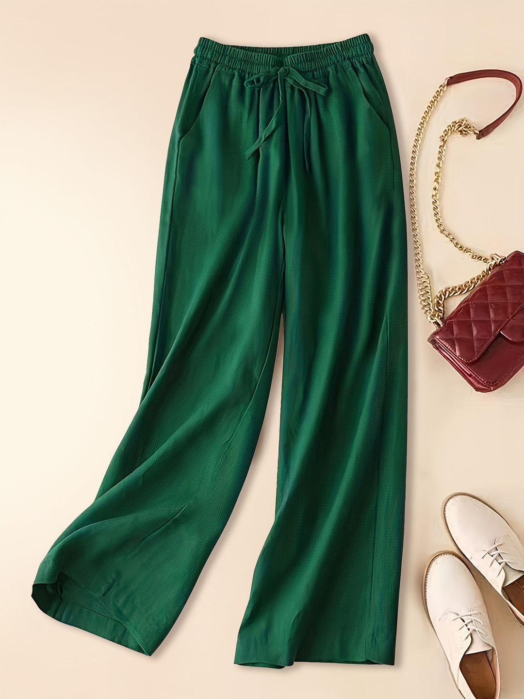 Riviera Wide-Leg Linen Pants — Everyday Capsule