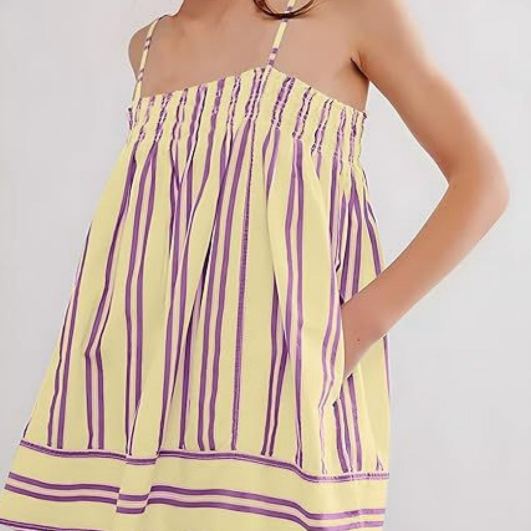 The Striped Sleeveless Summer Set