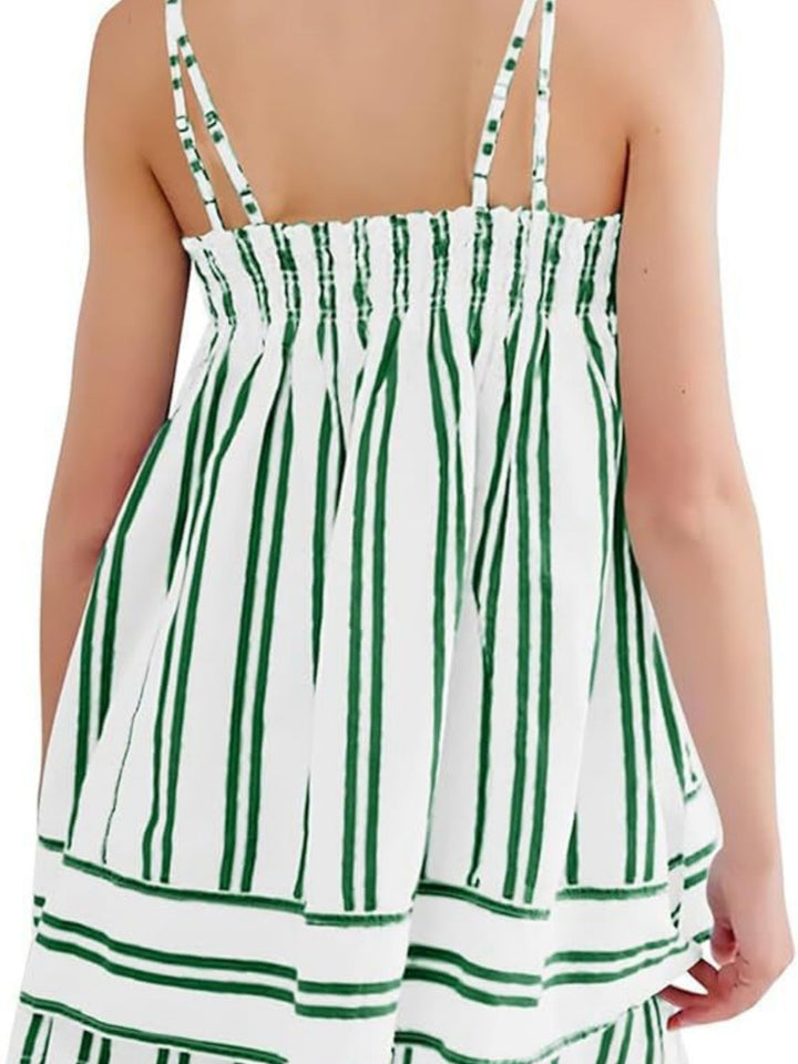 The Striped Sleeveless Summer Set