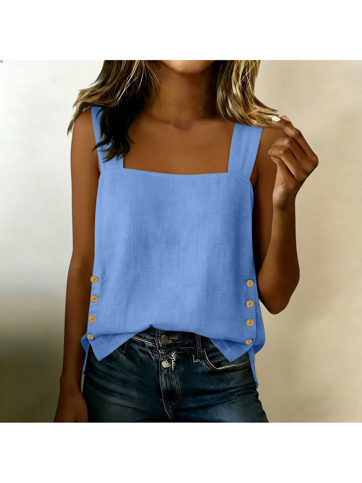 The Linen Tank Top