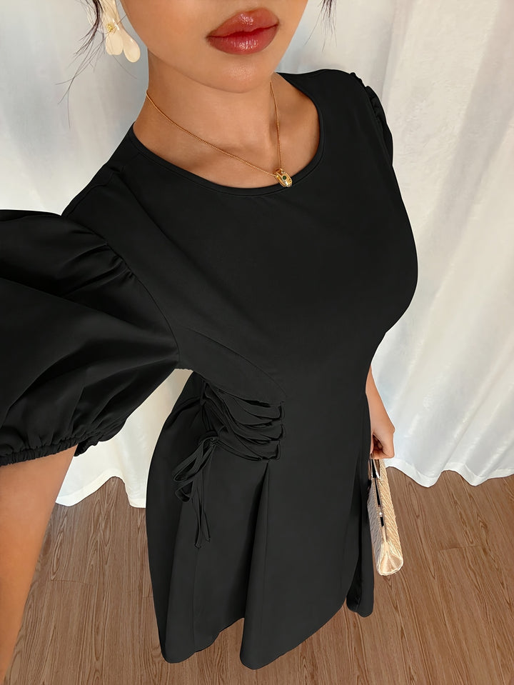 The Solina Drawstring Dress