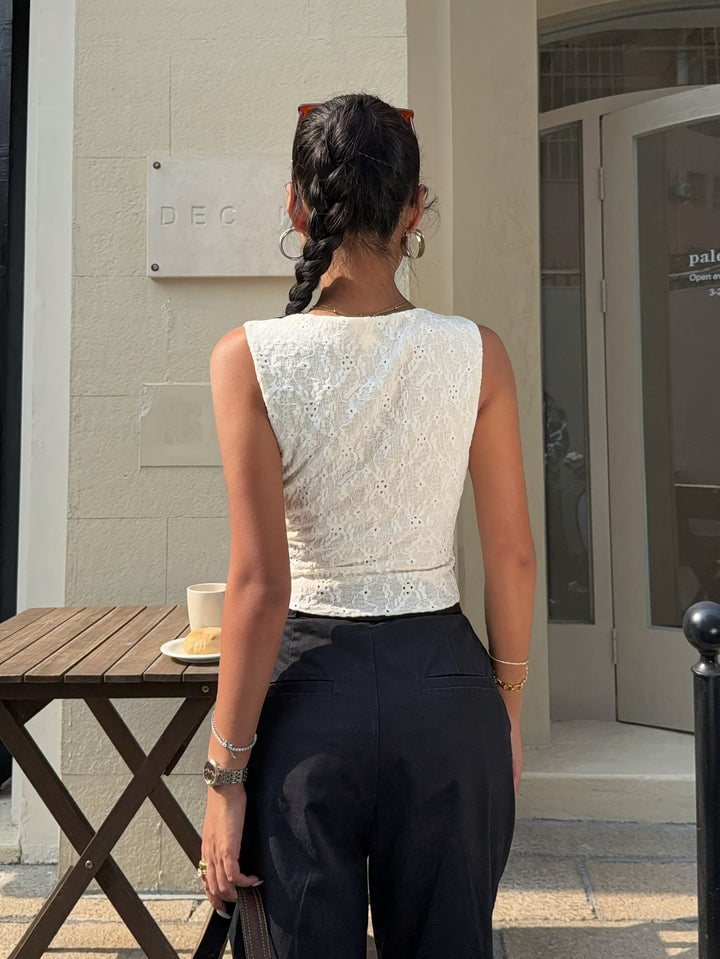 Asymmetric Hem Tank — Effortless Layering Top