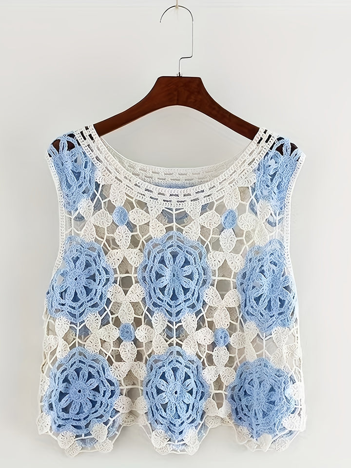 The Hollow-Out Sleeveless Top