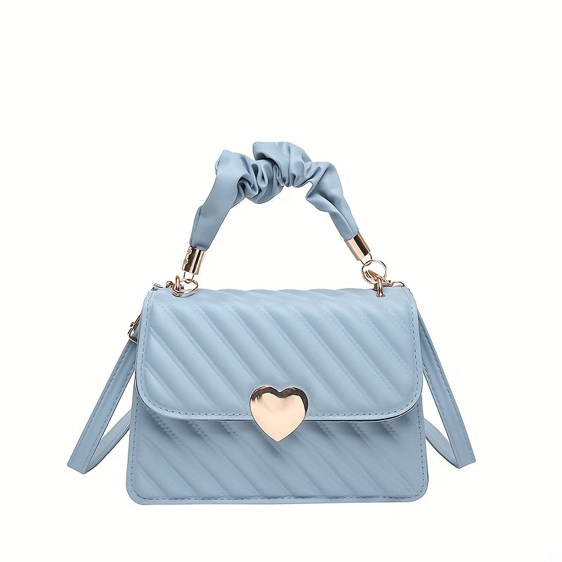 Heart Embossed Jelly Bag