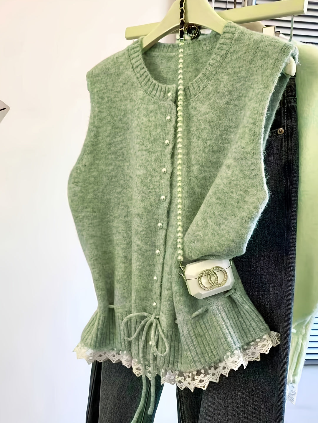 The Open-Knit Vest