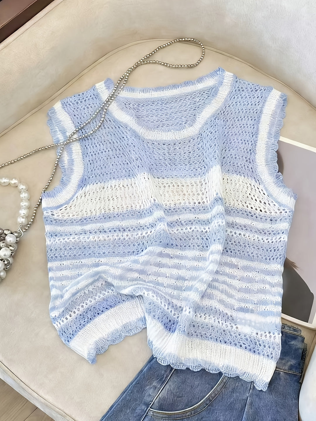 The Textured Sweater Vest