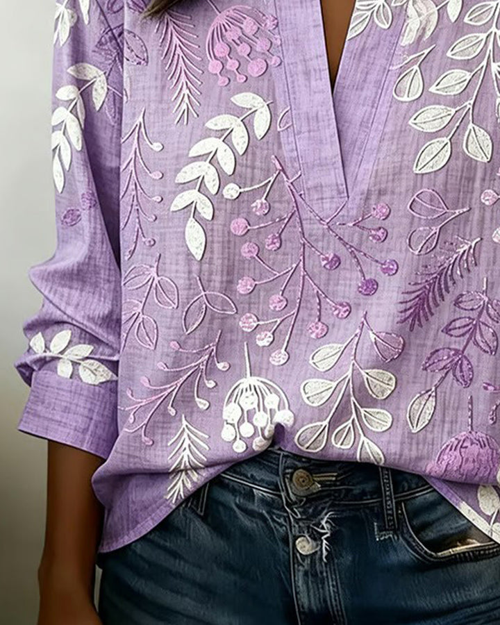 The Brielle Soft-Touch Blouse