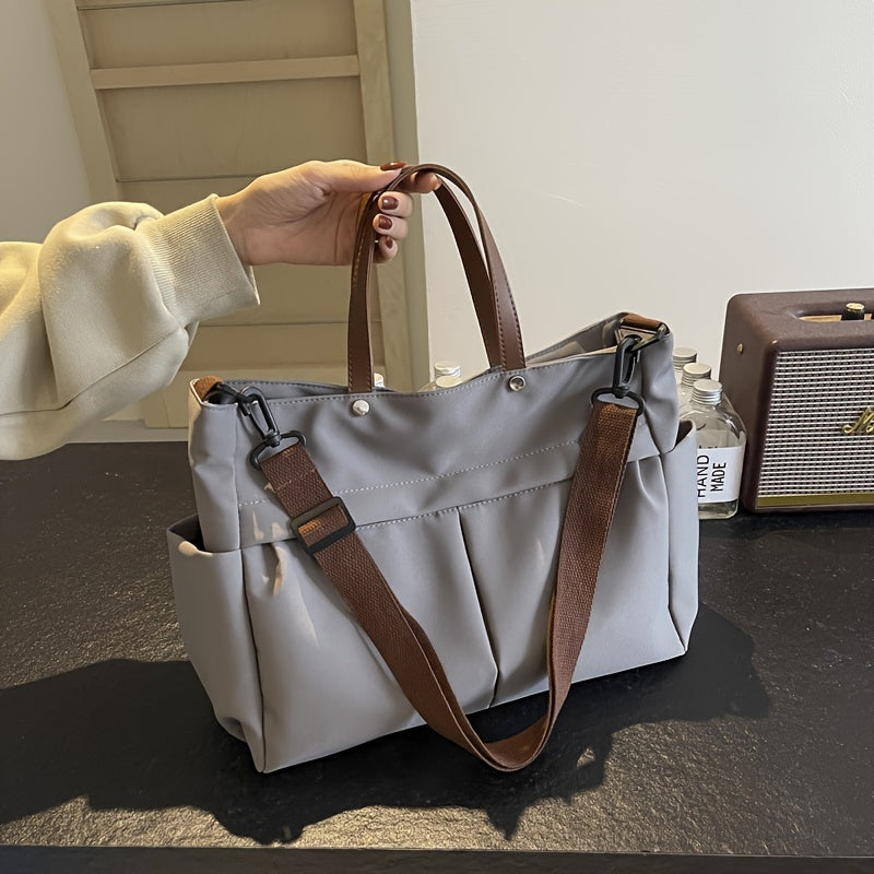 The Vera Tote — Casual Everyday Bag with Pouch