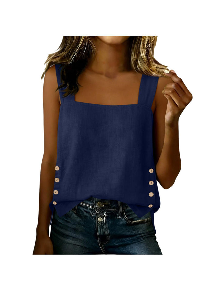 The Linen Tank Top