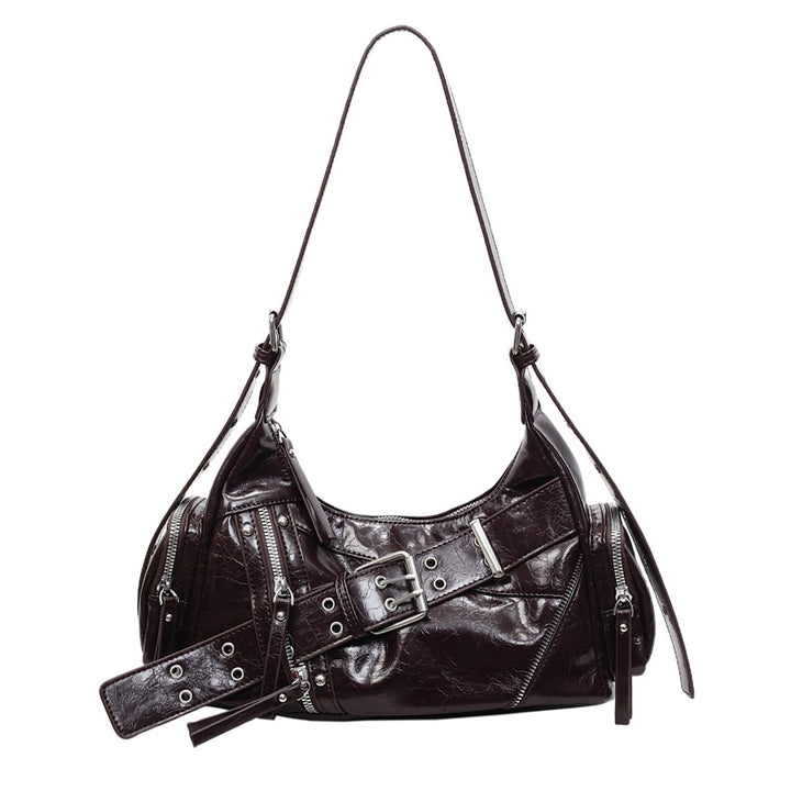 Raven Studded Crossbody Bag – Retro & Versatile