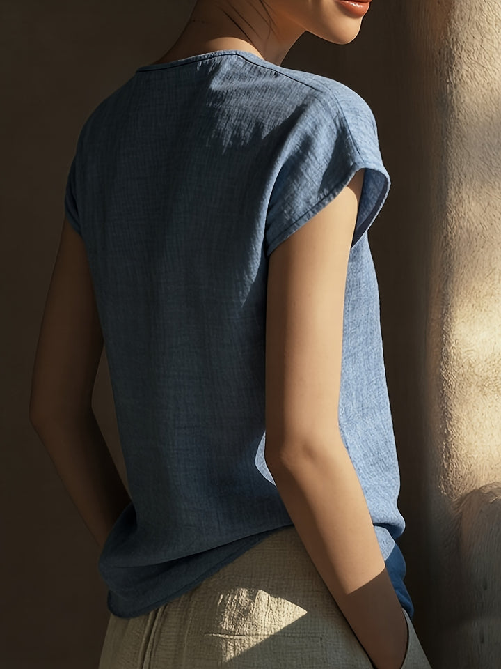 The Lace V-Neck Blouse