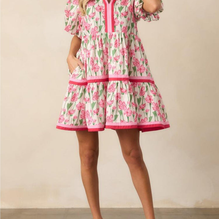 The Retro Print Day Dress
