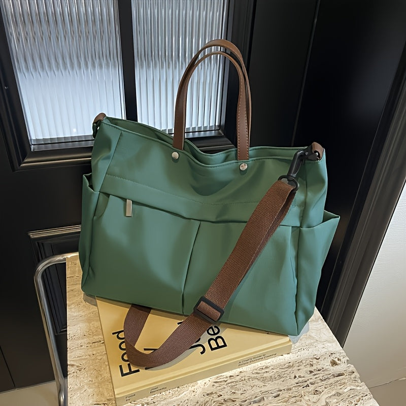 The Vera Tote — Casual Everyday Bag with Pouch