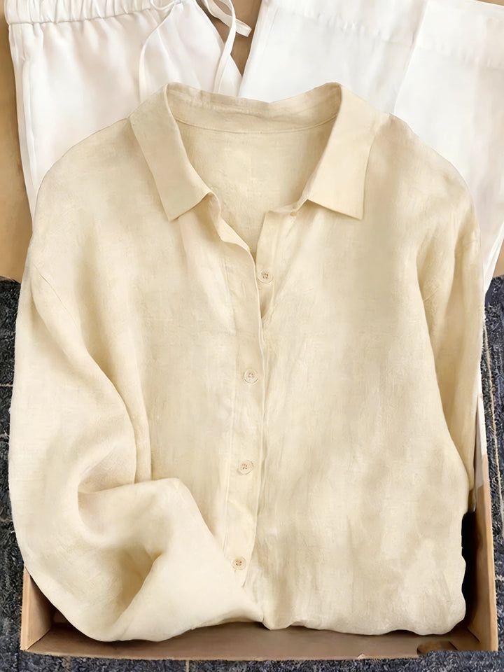 The Sage Linen Shirt