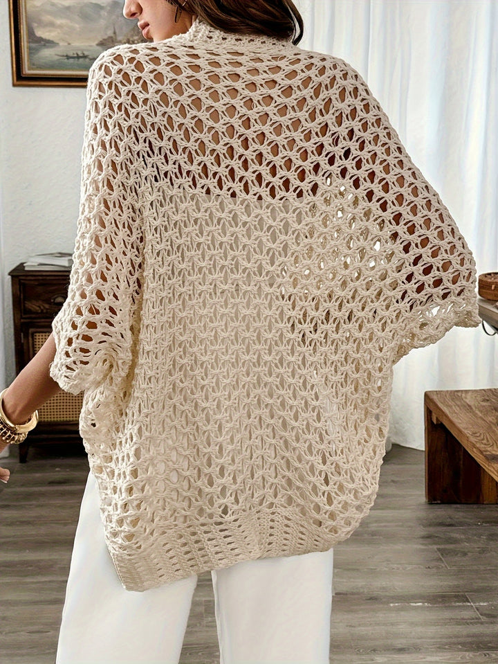 The Lightweight Knit Shawl Cardigan