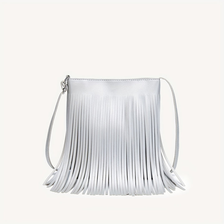 Boho Tassel Bucket Bag