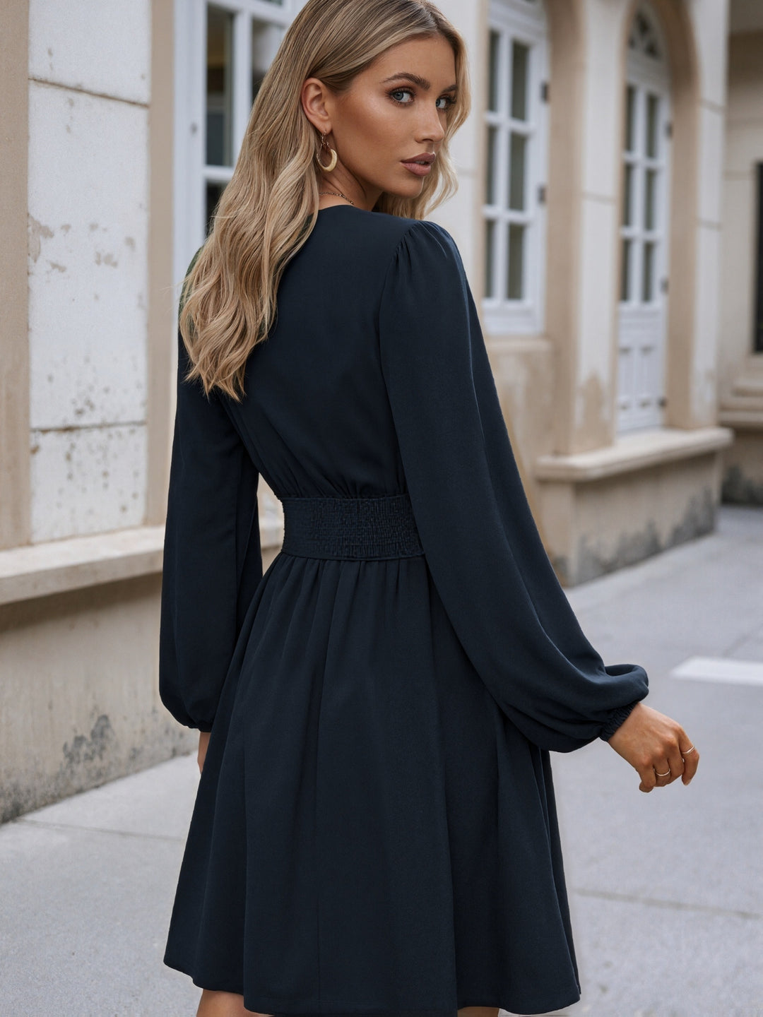 The Smocked Lantern Dress