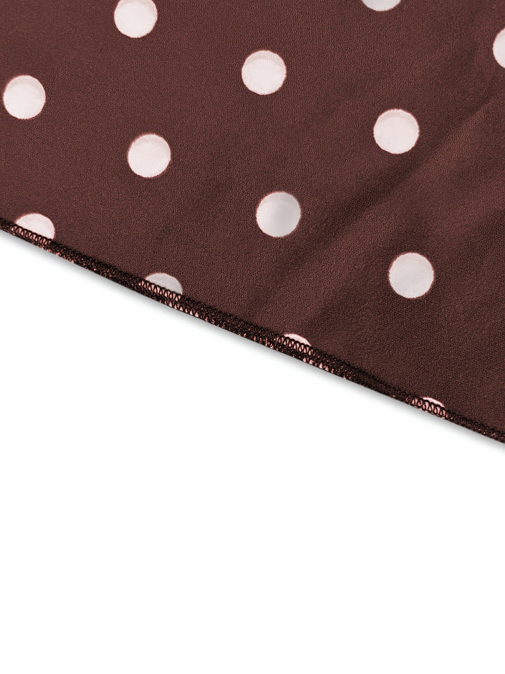 The Polka Dot V-Neck Dress