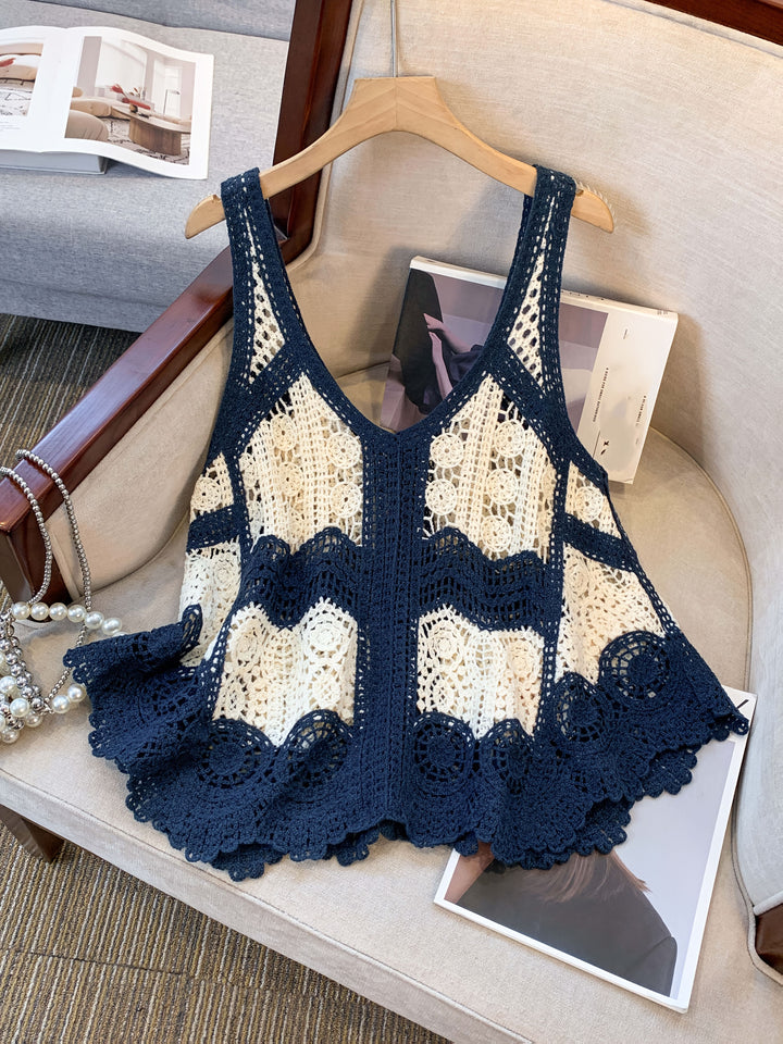 The Boho Floral Cut-Out Camisole
