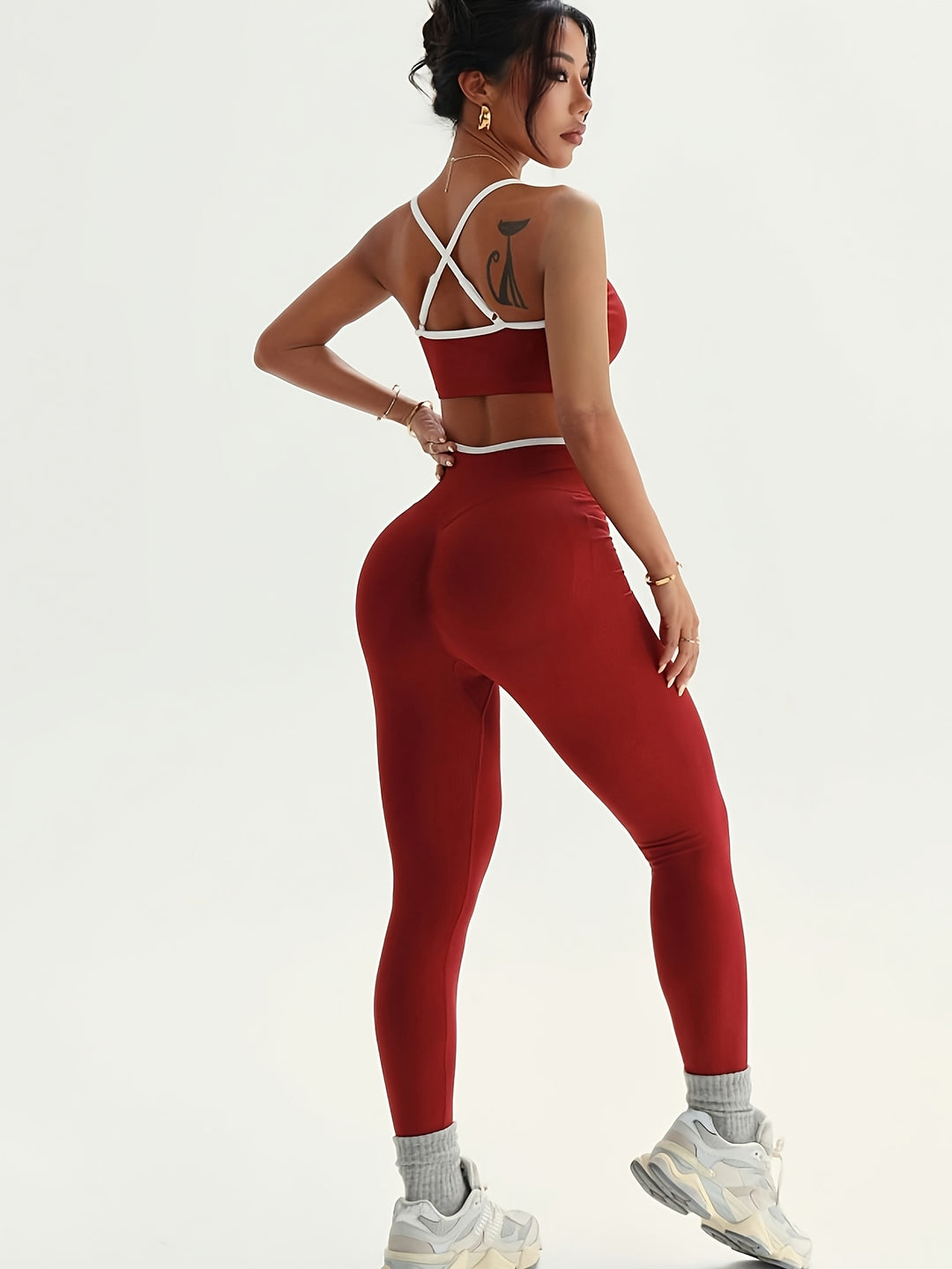 The Cross-Back Yoga Set