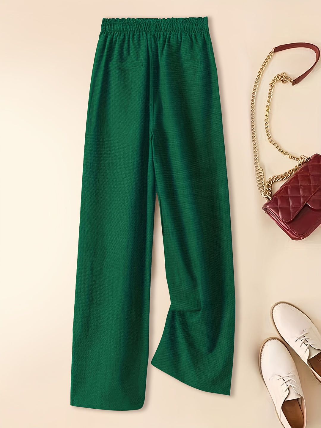 Riviera Wide-Leg Linen Pants — Everyday Capsule