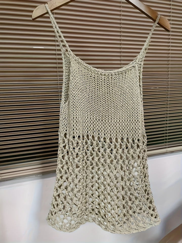 The Harness Hollow Lace Vest