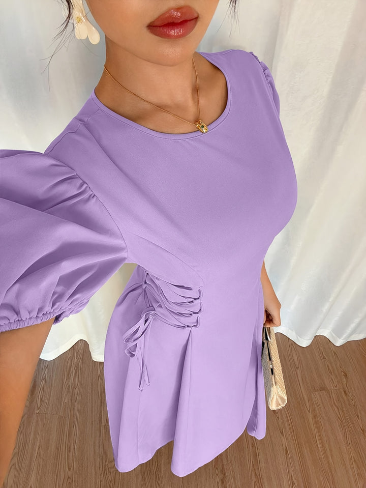 The Solina Drawstring Dress
