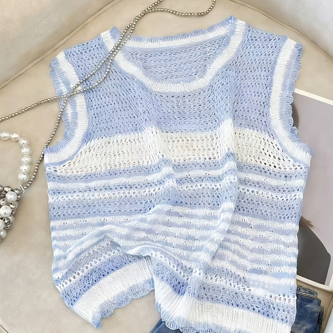 The Textured Sweater Vest