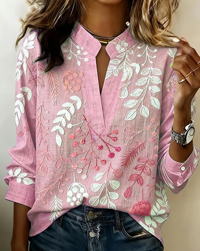 The Brielle Soft-Touch Blouse