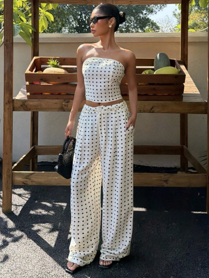 The Polka Dot Tube Top