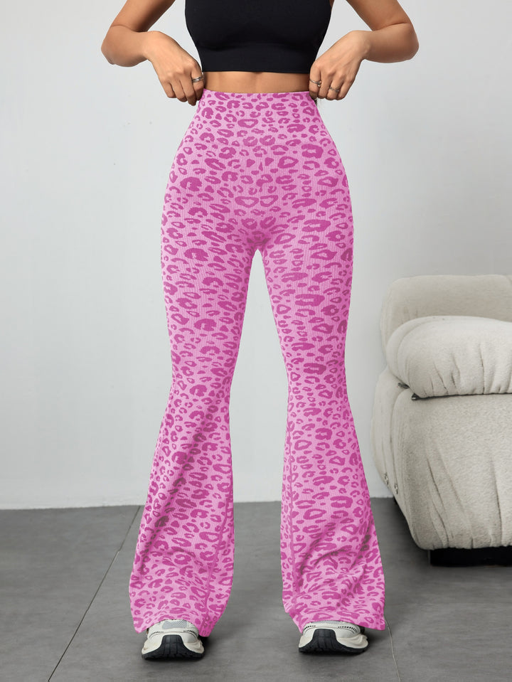 The Leopard Print Flare Legging