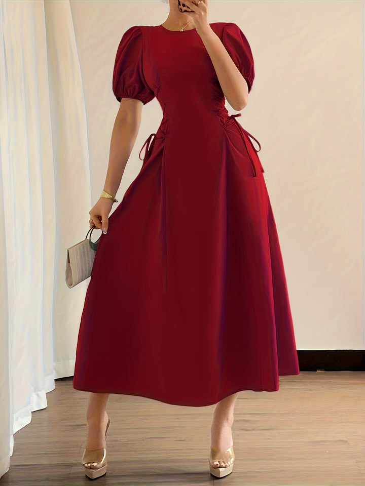 The Solina Drawstring Dress