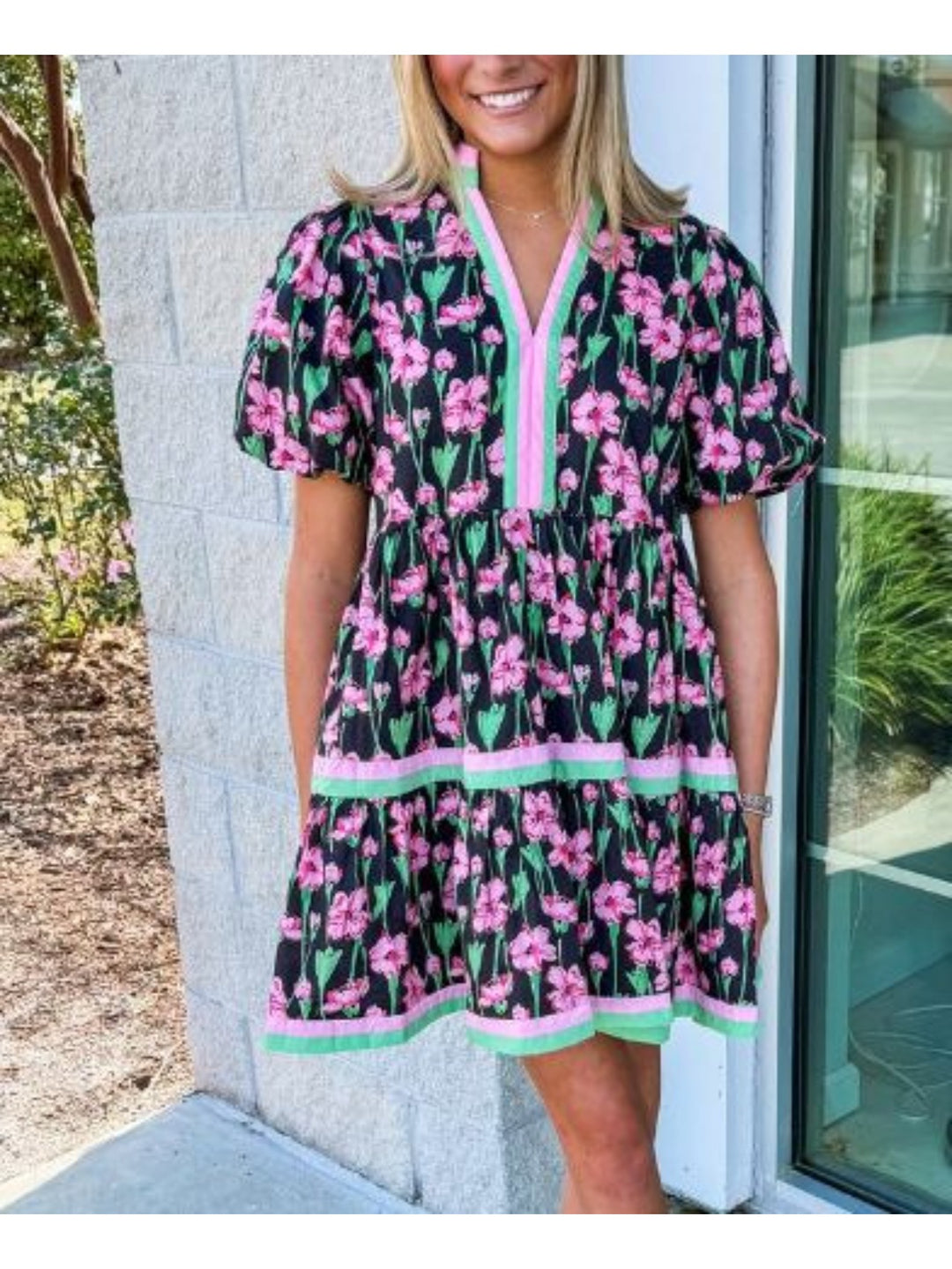 The Retro Print Day Dress