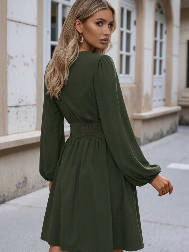The Smocked Lantern Dress
