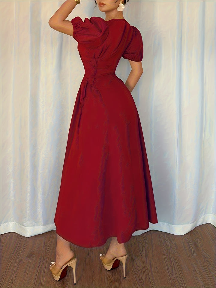 The Solina Drawstring Dress