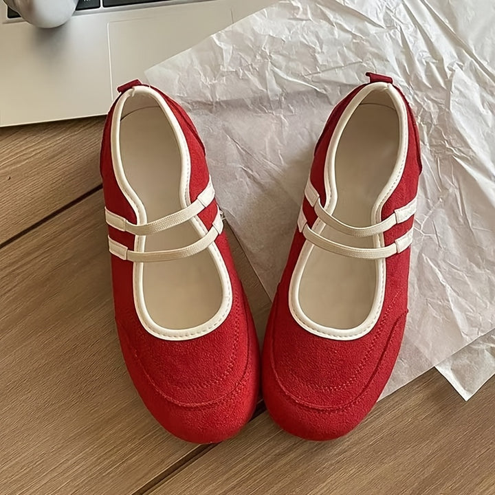 Mary Jane Ballet Flats — Retro Coquette Shoes
