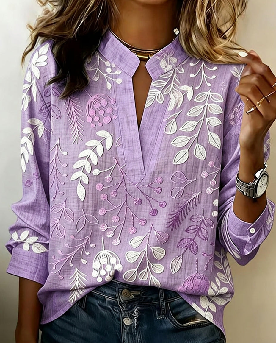 The Brielle Soft-Touch Blouse