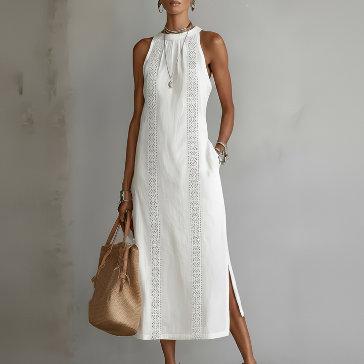 Linen Midi Dress