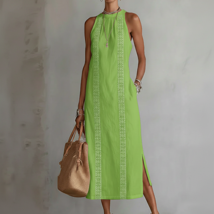 Linen Midi Dress