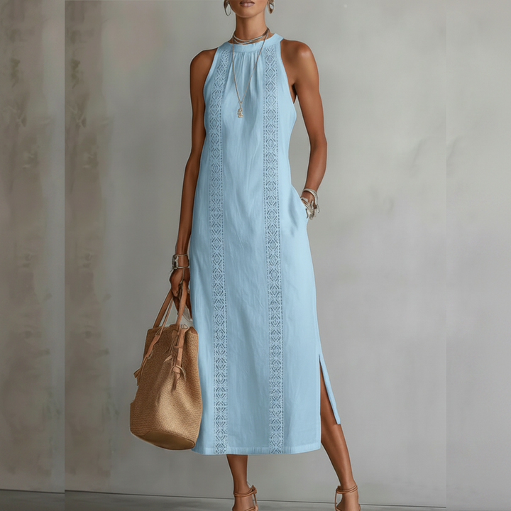 Linen Midi Dress