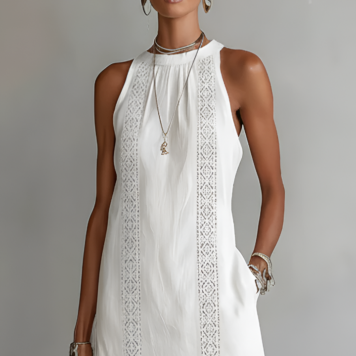 Linen Midi Dress