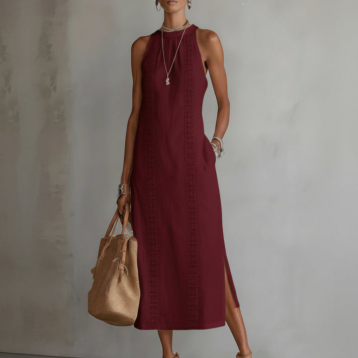 Linen Midi Dress